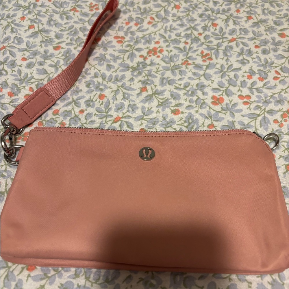 lululemon athletica Pink Wristlet Bag